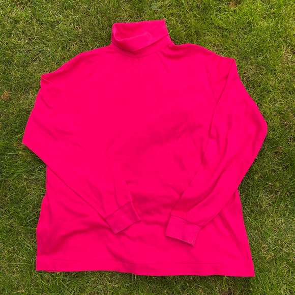Rate Vintage REI Pink Turtle Neck - Picture 1 of 4